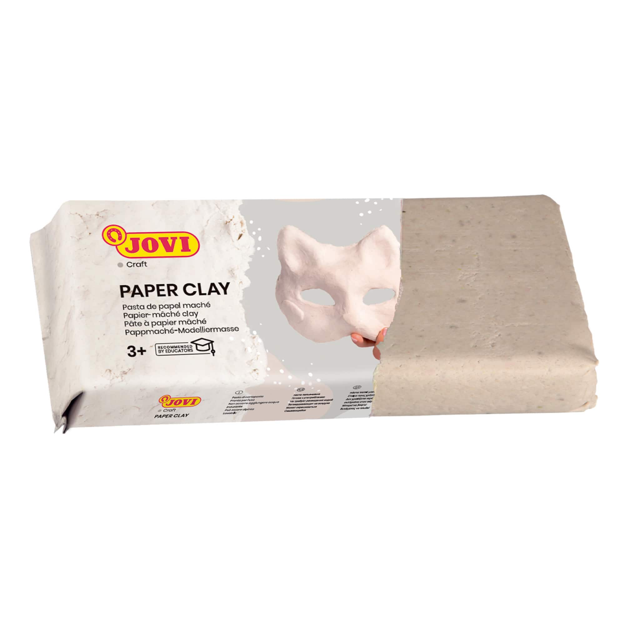 JOVI Paper Modeling 1.5lb Clay Bar, Pack of 2
